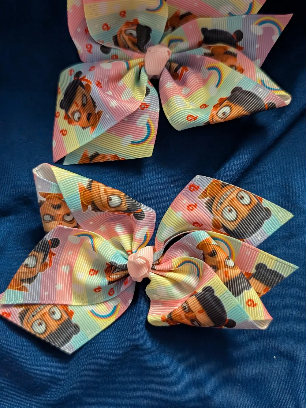 New Set of 2 Ne Zha Hair Bows